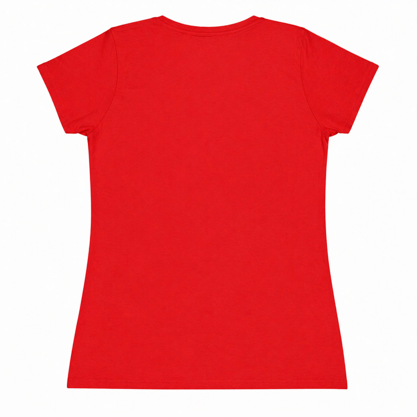 Damen T-Shirt mit mehrfarbigem Frontmotiv