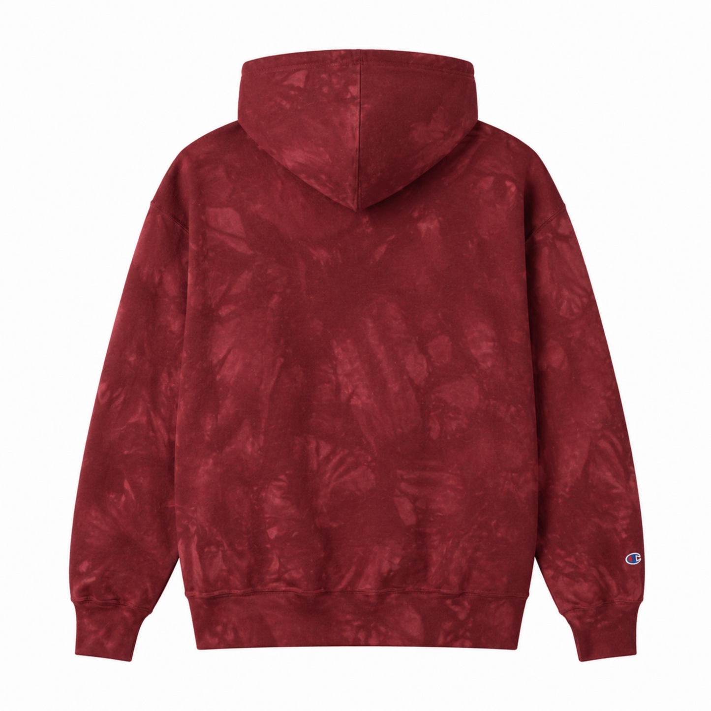 Unisex Hoodie Groom Stickerei Tie-Dye