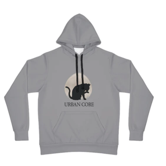 Unisex Hoodie Katze Mond Grafik