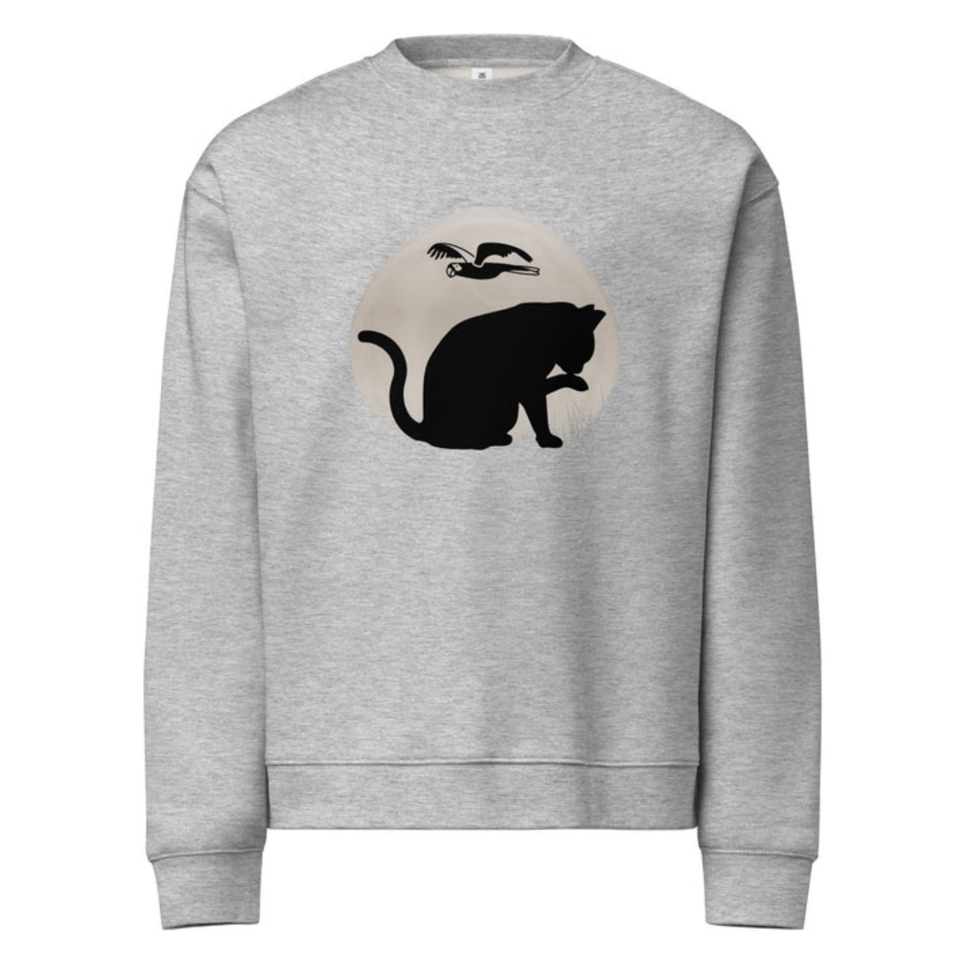 Katze & Vogel Sweatshirt | Unisex Crewneck 